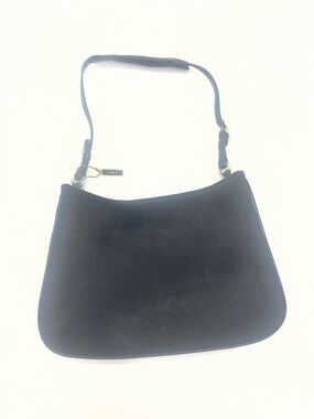 Vintage Coach calf hair and leather shoulder bag